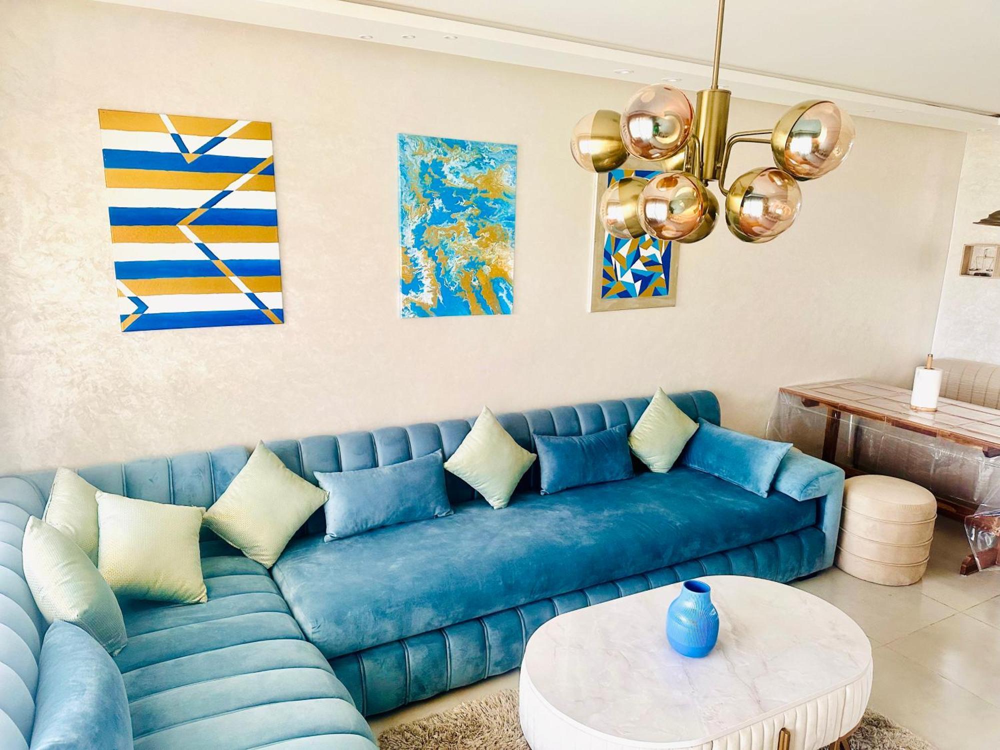 Appartement Cozy Avec Piscine Сиди-Рахаль Экстерьер фото